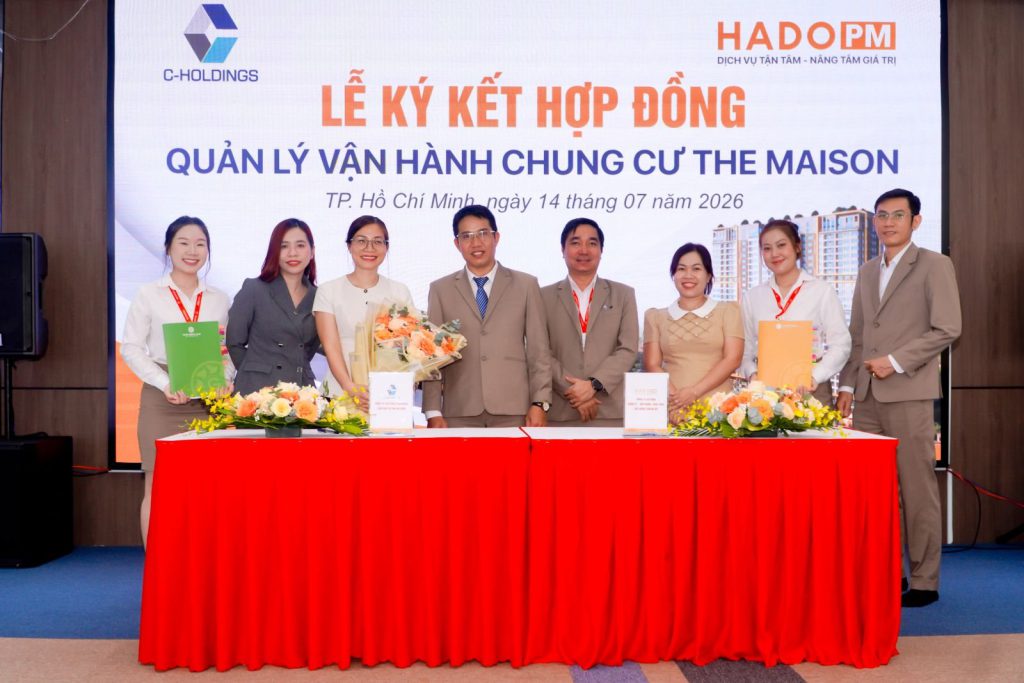 Lễ ký kết cùng HaDo PM
