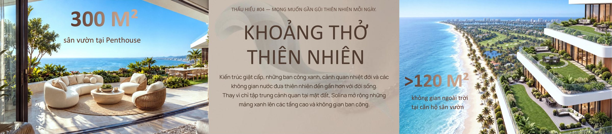 Khoảng thở thiên nhiên – sân vườn penthouse 300 m²