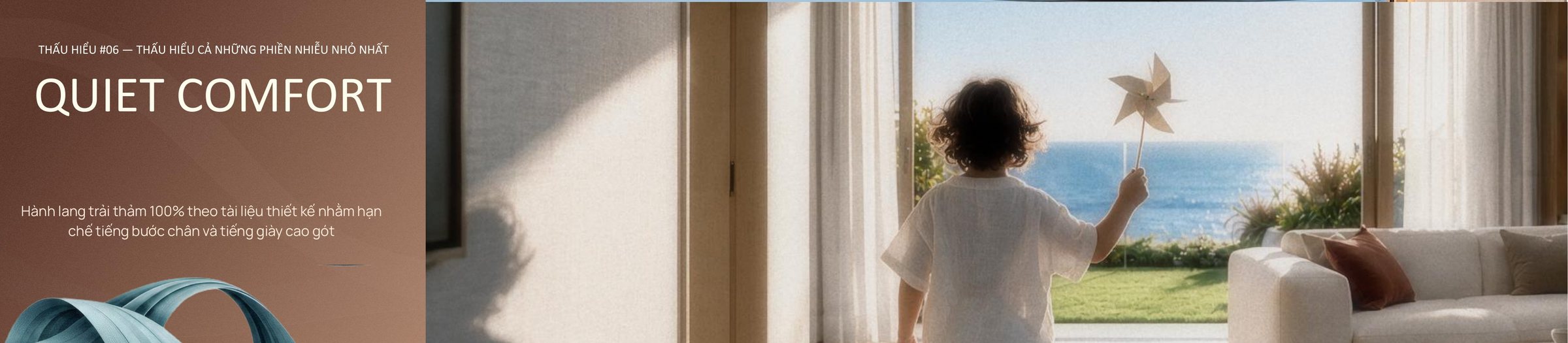 Quiet Comfort – hành lang trải thảm 100%