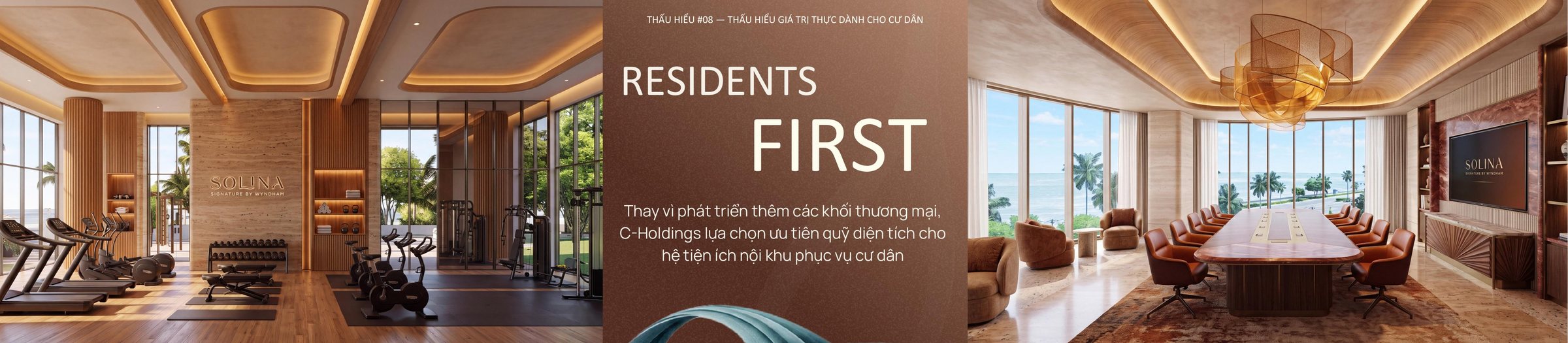 Residents First – ưu tiên tiện ích nội khu