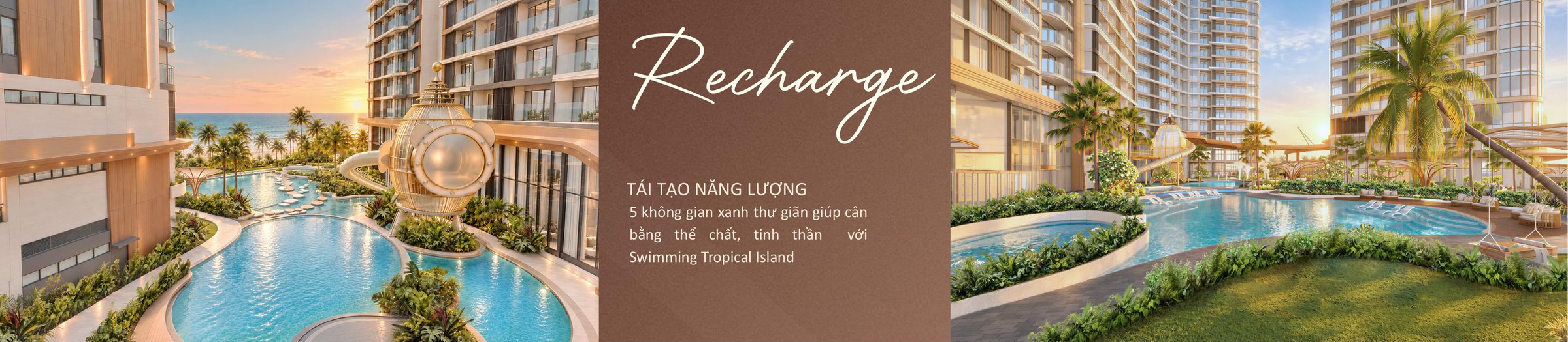 Recharge – Swimming Tropical Island
