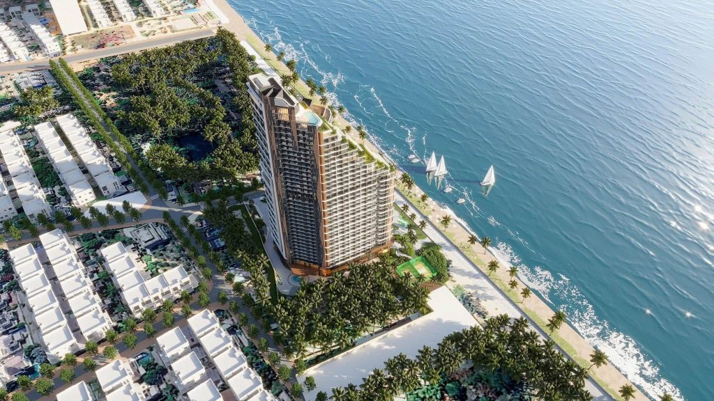 Một phía là phố thị sôi động